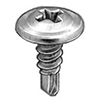 PHIL WASHER HD TEKS SCREW, #8 X 1/2 ZINC